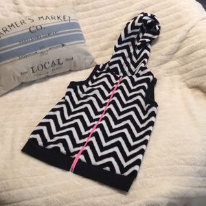 Girls hooded vest